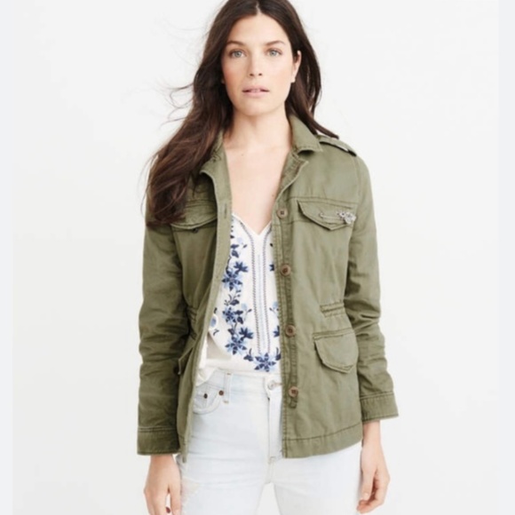 Abercrombie & Fitch Utility Jacket S NWT - Picture 2 of 5